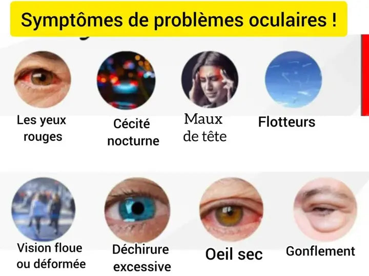 BOITE DE GOUTTES DE REPARATION OCCULAIRES POUR TRAITEMENT COMPLET : REPAIR CLEAR VISION